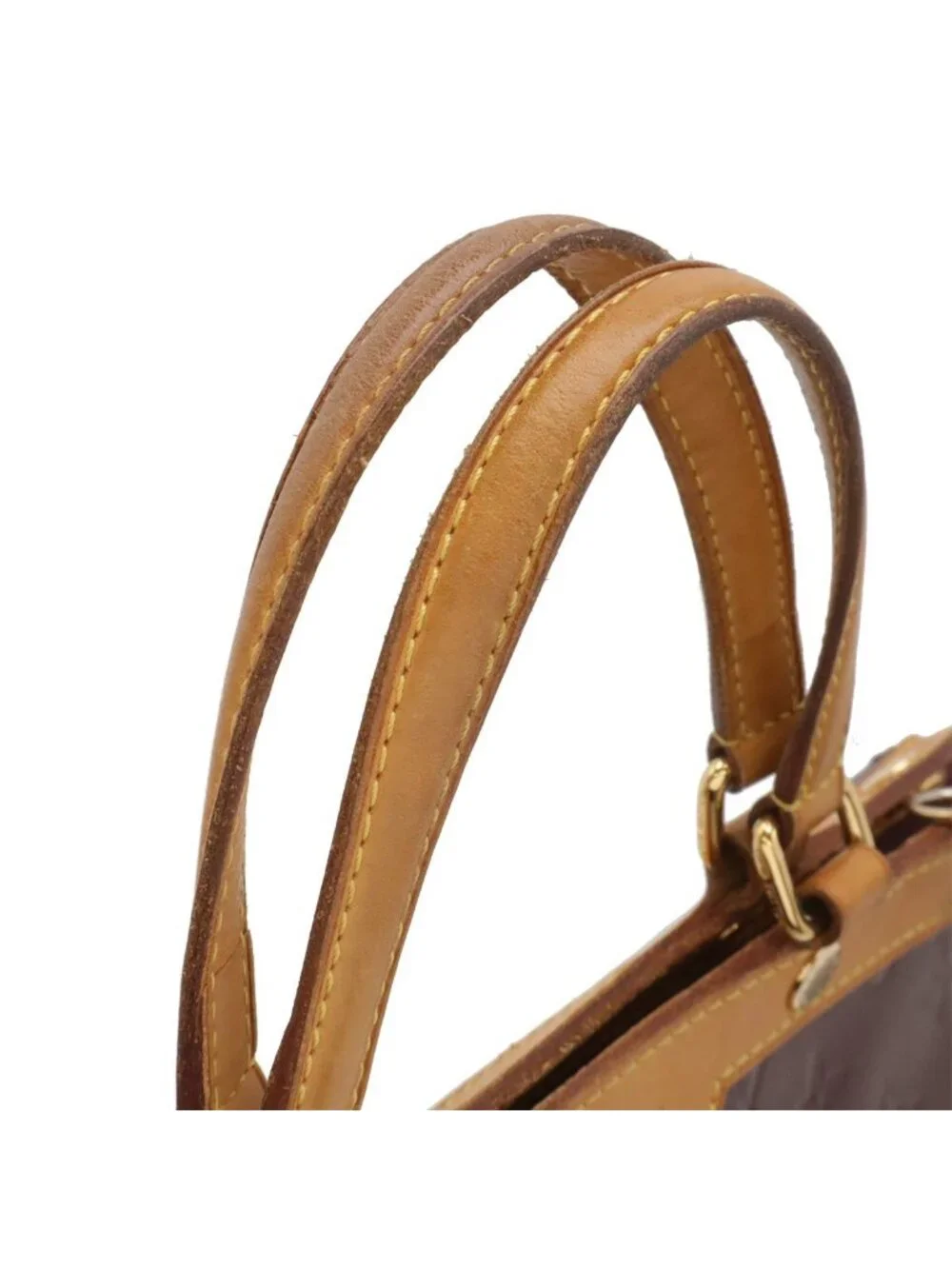 Louis Vuitton Monogram Vernis Blair MM Tote 2-Way Shoulder Bag Enamel Rouge